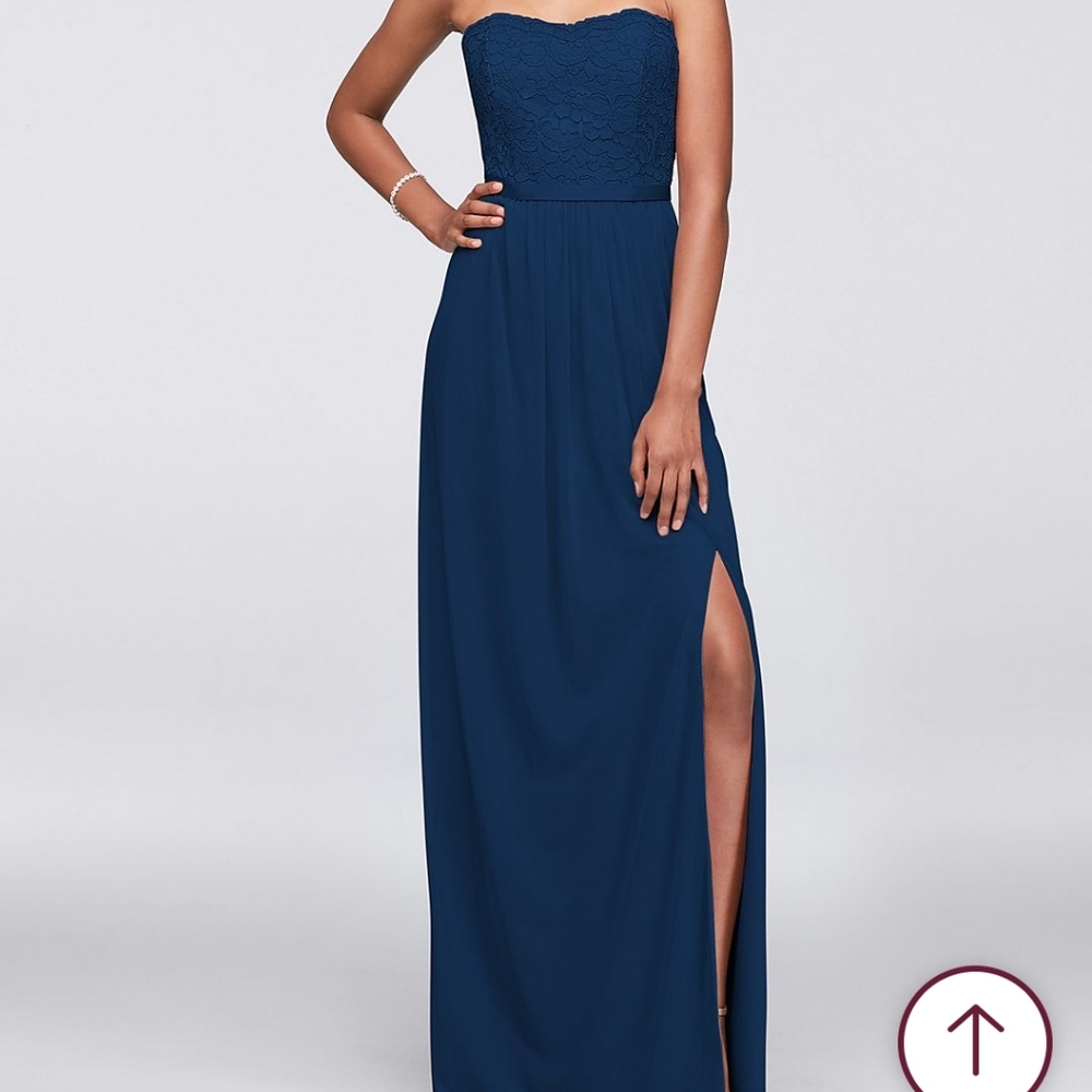 David's Bridal bridesmaid dress